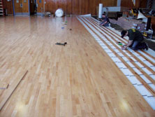 SignaWood hardwood sports floor