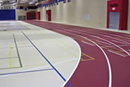 SignaFlor pad and pour gym floors